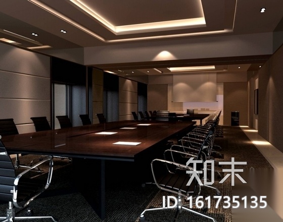 [上海]现代简约农庄办公室装修设计CAD施工图（含效果...cad施工图下载【ID:161735135】