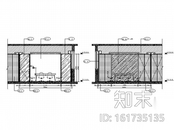 [上海]现代简约农庄办公室装修设计CAD施工图（含效果...cad施工图下载【ID:161735135】
