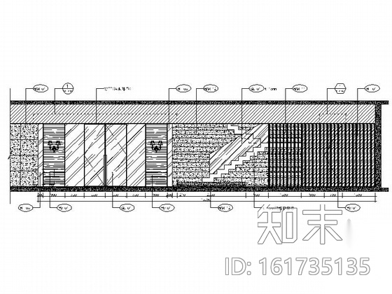 [上海]现代简约农庄办公室装修设计CAD施工图（含效果...cad施工图下载【ID:161735135】