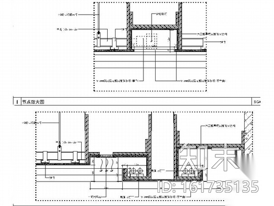 [上海]现代简约农庄办公室装修设计CAD施工图（含效果...cad施工图下载【ID:161735135】