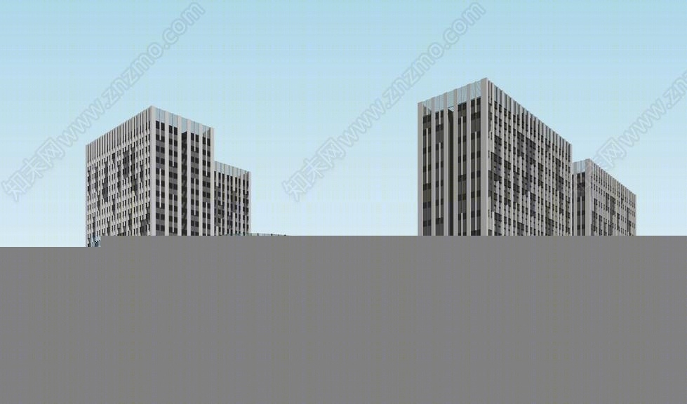 龙湖成都北城天街商业SU模型下载【ID:444219112】