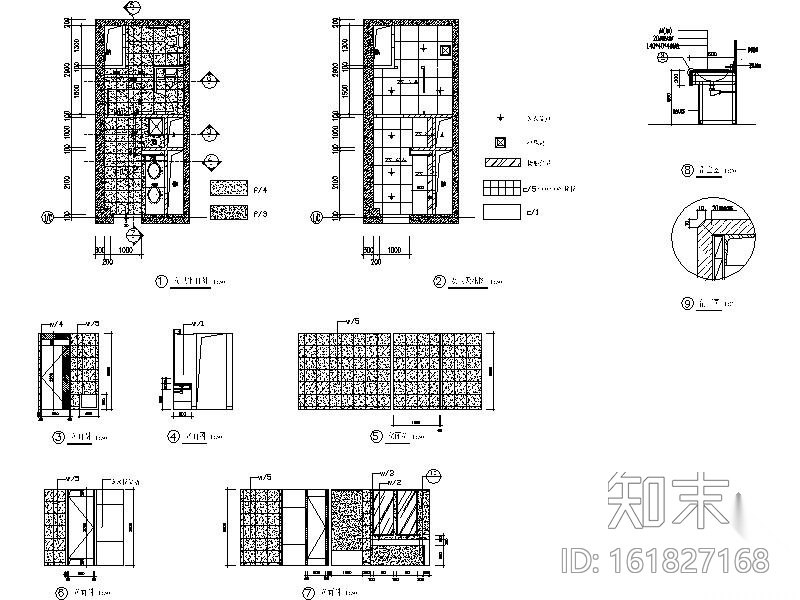 [江苏]国际经贸大厦办公楼室内施工图cad施工图下载【ID:161827168】