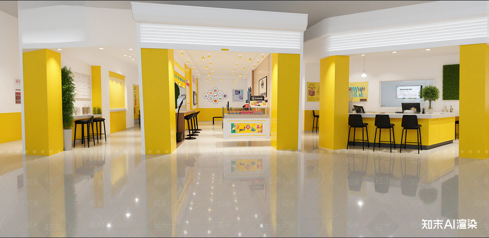 现代其他店铺SU模型下载【ID:1216071044】
