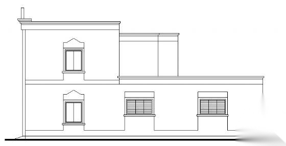 某医院二层清洁楼建筑施工图cad施工图下载【ID:151593187】