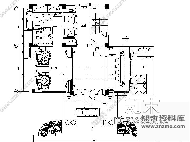 施工图成都豪华经典酒店室内酒店装修图含效果cad施工图下载【ID:532025692】