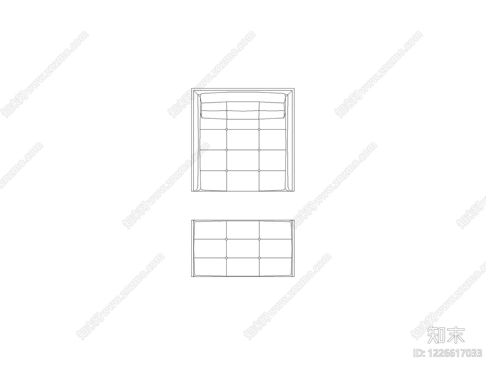 椅子cad施工图下载【ID:1226617033】
