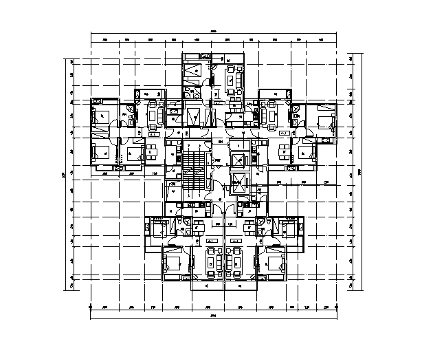 [四川]知名设计院高层旧城改造中心建筑设计方案文本（含...cad施工图下载【ID:166820123】