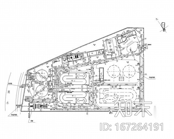 [湖南]污水处理厂全套施工图纸施工图下载【ID:167264191】