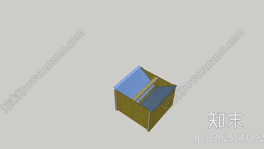 斯金纳式捕蛾器SU模型下载【ID:1162138393】