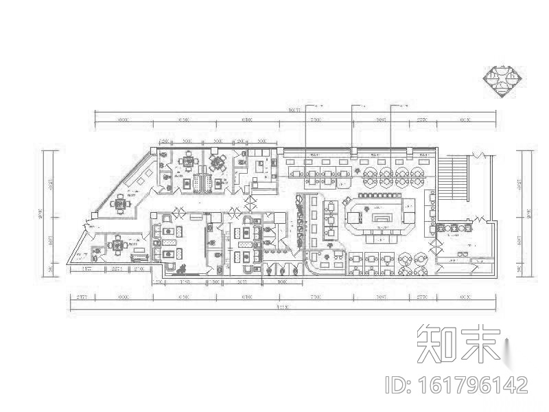 某酒吧欧式装修图(含效果)cad施工图下载【ID:161796142】