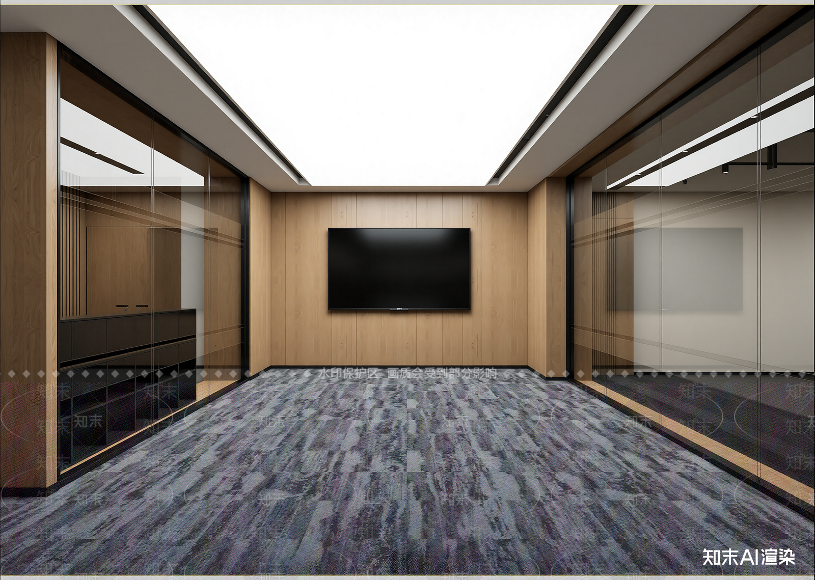 现代会议室3D模型下载【ID:1214570858】