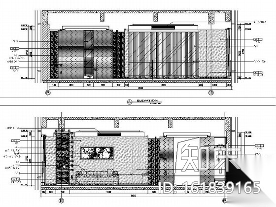 [江苏]工业园区中式休闲会所客房装修图cad施工图下载【ID:161839165】