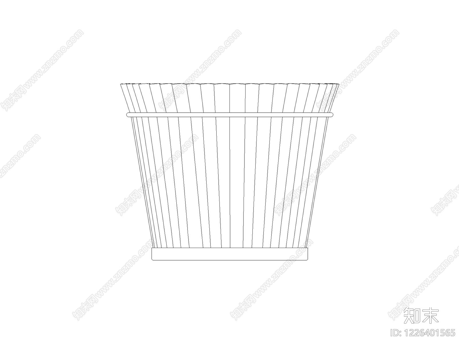 装饰线条cad施工图下载【ID:1226401565】