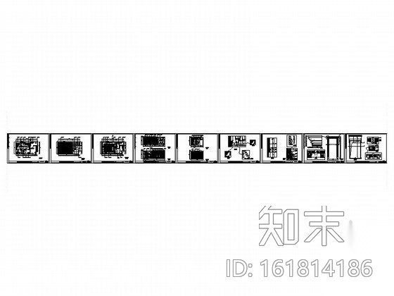 [北京]高档豪华国际KTV包厢室内设计施工图施工图下载【ID:161814186】