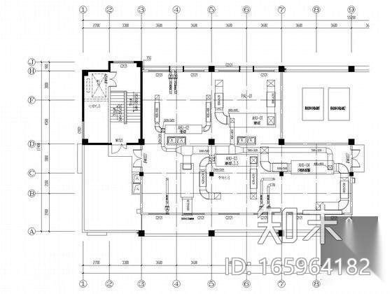 [贵州]洁净手术室全套设计施工图(含装饰、电气、医用气...cad施工图下载【ID:165964182】