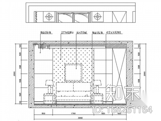 [常熟]精品典型现代风格复式样板间CAD装修施工图（含高...cad施工图下载【ID:168261164】