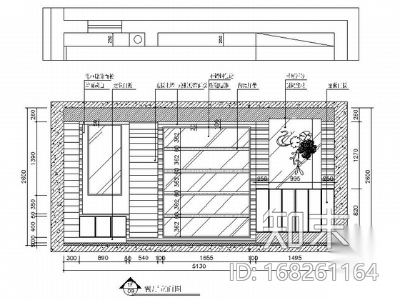 [常熟]精品典型现代风格复式样板间CAD装修施工图（含高...cad施工图下载【ID:168261164】