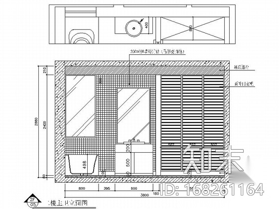 [常熟]精品典型现代风格复式样板间CAD装修施工图（含高...cad施工图下载【ID:168261164】