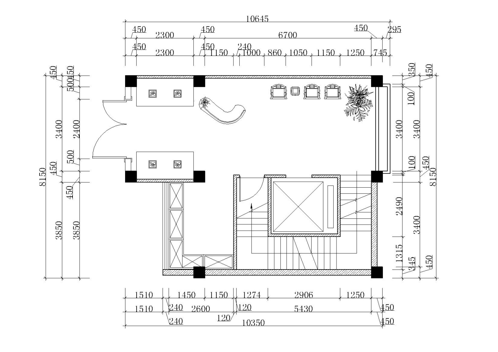 两层740㎡左右中式餐饮店CAD+3D模型+效果图施工图下载【ID:160421193】