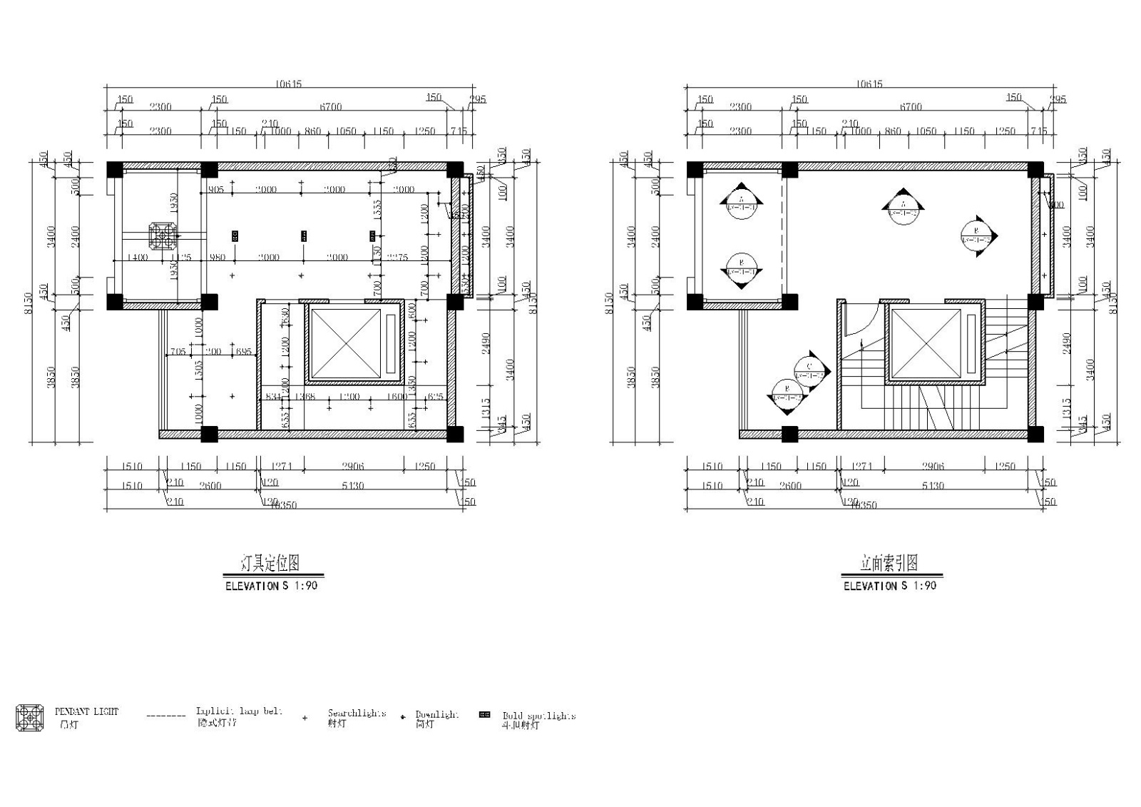 两层740㎡左右中式餐饮店CAD+3D模型+效果图施工图下载【ID:160421193】