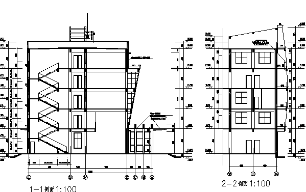 各种办公楼和综合楼施工图（64套项目）cad施工图下载【ID:149938165】