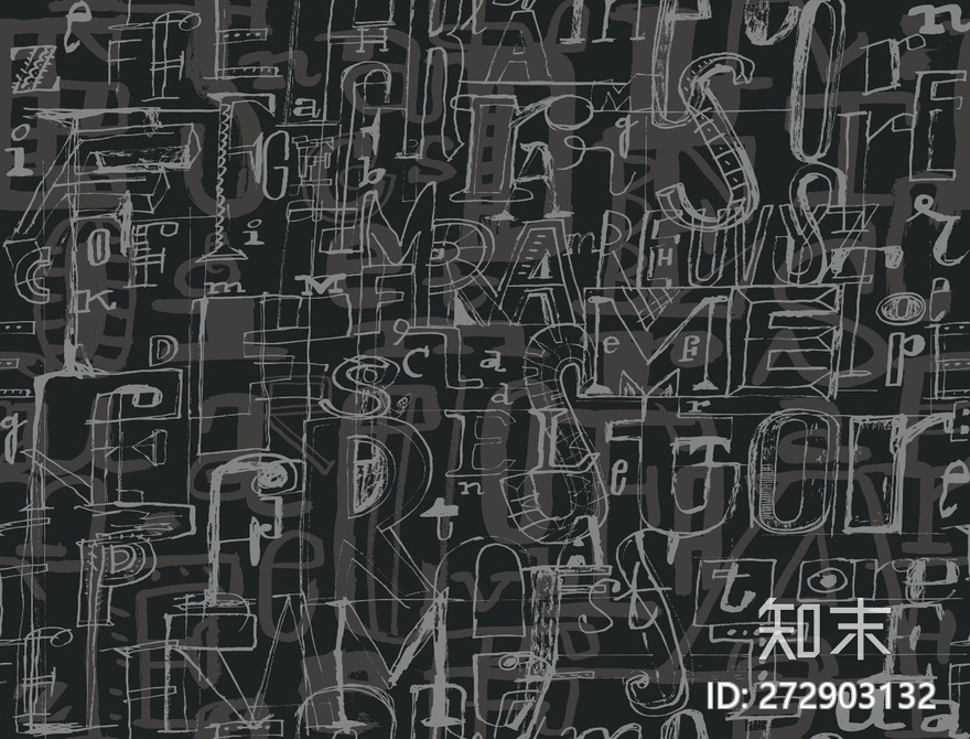 涂鸦壁纸贴图下载【ID:272903132】