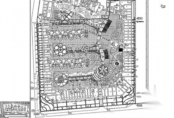 [深圳]小区园林景观工程施工图施工图下载【ID:161094163】