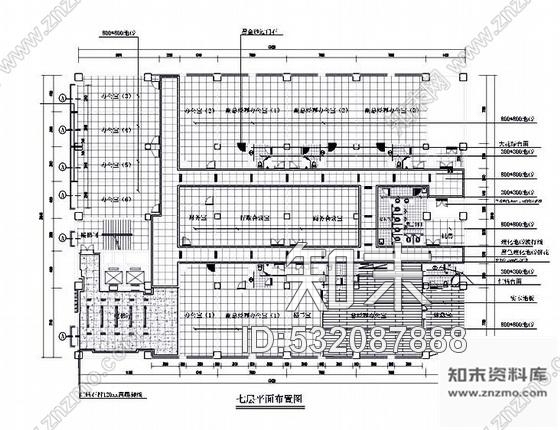 施工图深圳某大厦装修工程竣工图装饰、水、电施工图下载【ID:532087888】