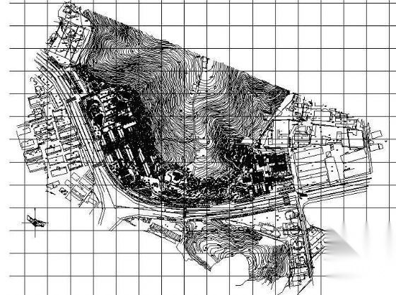 瑞安市某广场景观建筑施工图cad施工图下载【ID:161061145】