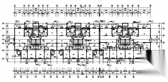 [江西]某小区十八层商住楼建筑施工图（2栋）cad施工图下载【ID:167625178】