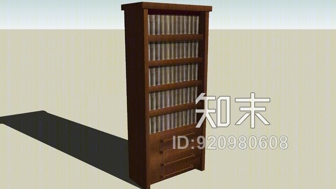 图书馆SU模型下载【ID:920980608】