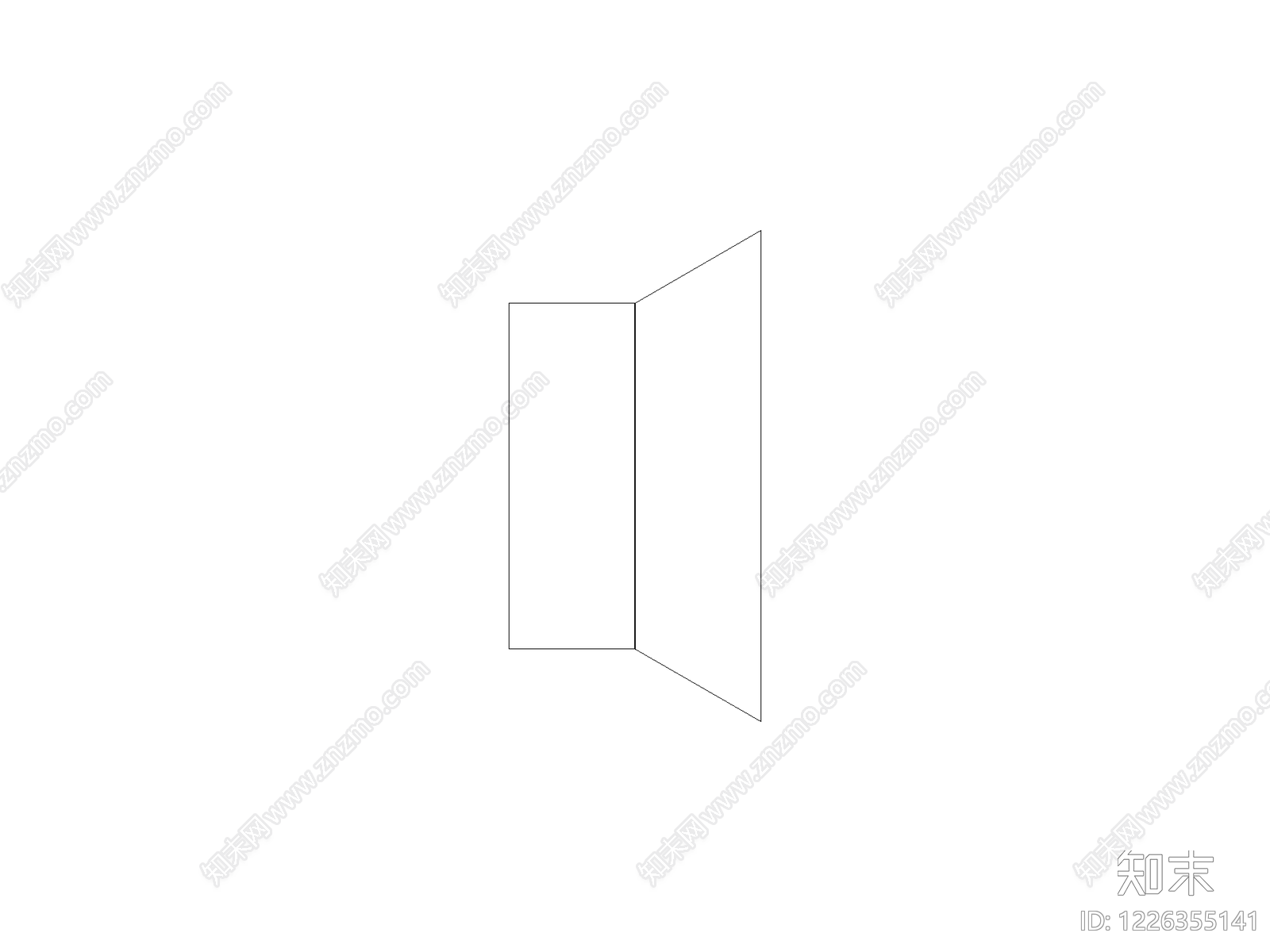 门cad施工图下载【ID:1226355141】