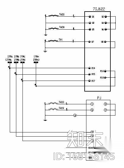 国外某6kV变电所系统成套施工图cad施工图下载【ID:168156145】