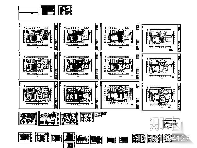 [辽宁]某图书馆施工图cad施工图下载【ID:161684127】