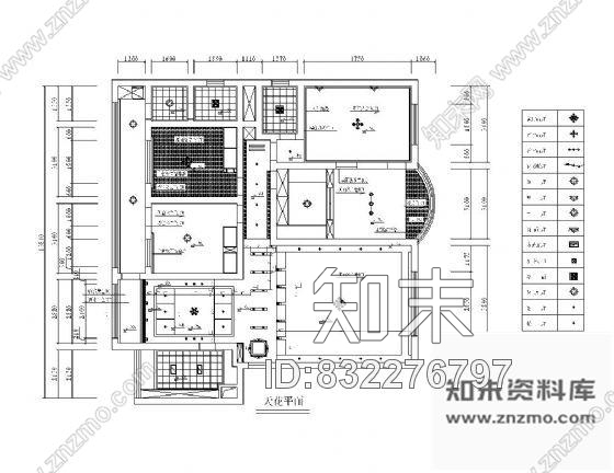 图块/节点家装吊顶详图施工图下载【ID:832276797】