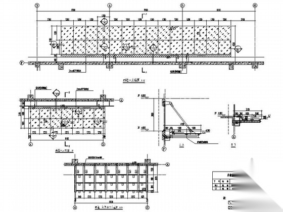 [浙江]肿瘤医院放疗中心及医技用房建筑幕墙施工图（2...cad施工图下载【ID:166206135】