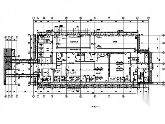 [浙江]肿瘤医院放疗中心及医技用房建筑幕墙施工图（2...cad施工图下载【ID:166206135】