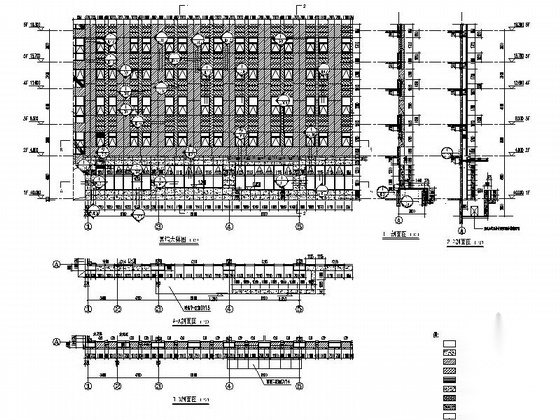 [浙江]肿瘤医院放疗中心及医技用房建筑幕墙施工图（2...cad施工图下载【ID:166206135】