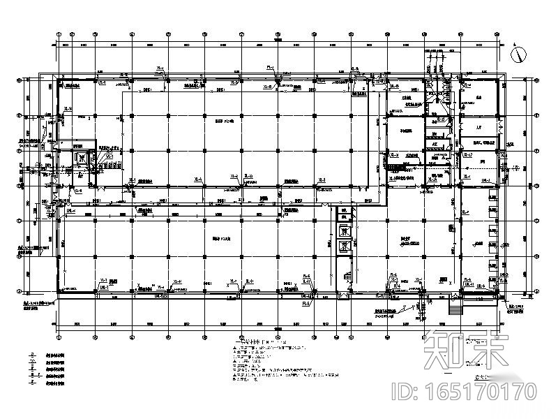 3万平方仓库给排水_消防系统设计施工图cad施工图下载【ID:165170170】