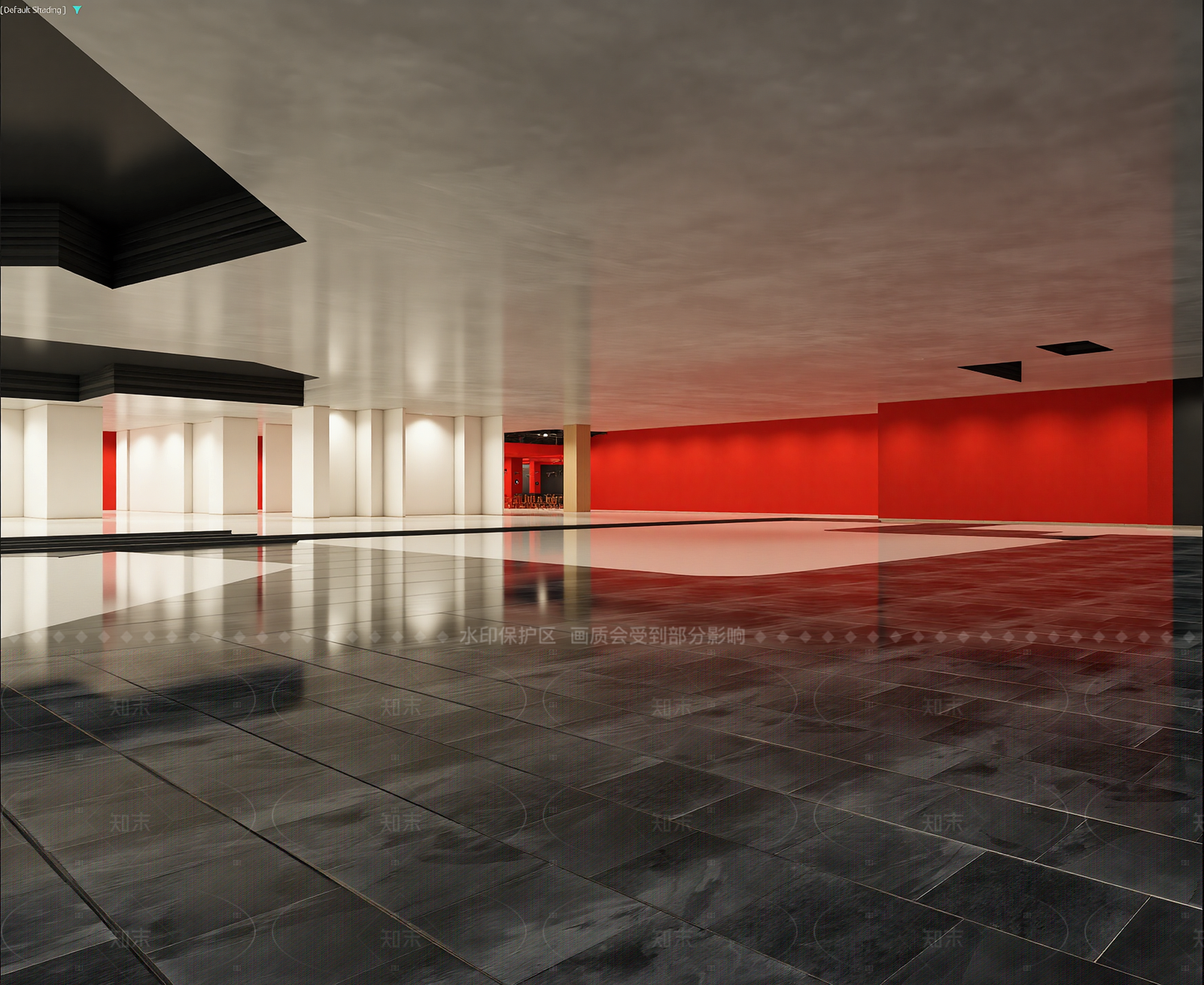 中式艺术展厅3D模型下载【ID:1214944847】