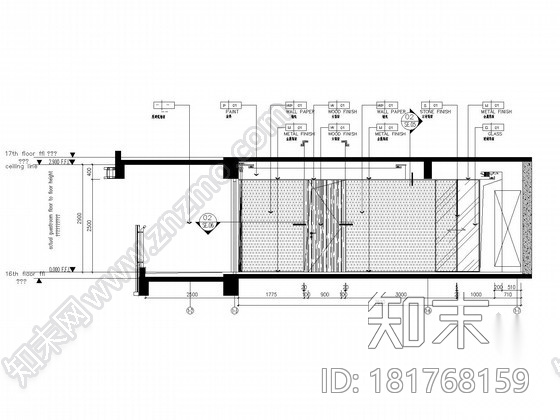 [深圳]高档花园小区CAD装修施工图施工图下载【ID:181768159】