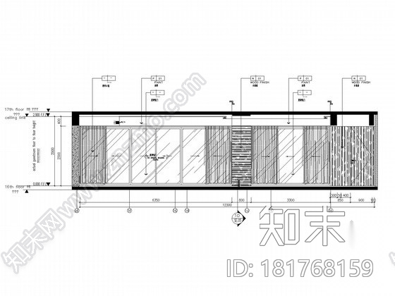 [深圳]高档花园小区CAD装修施工图施工图下载【ID:181768159】