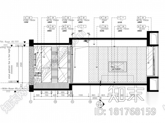 [深圳]高档花园小区CAD装修施工图施工图下载【ID:181768159】