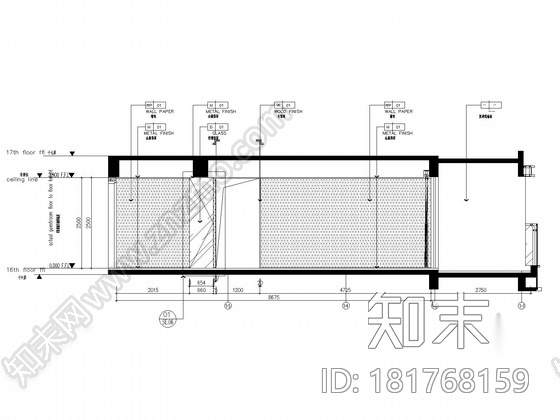 [深圳]高档花园小区CAD装修施工图施工图下载【ID:181768159】