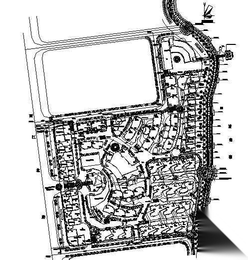 某小区规划设计平面施工图下载【ID:161123197】