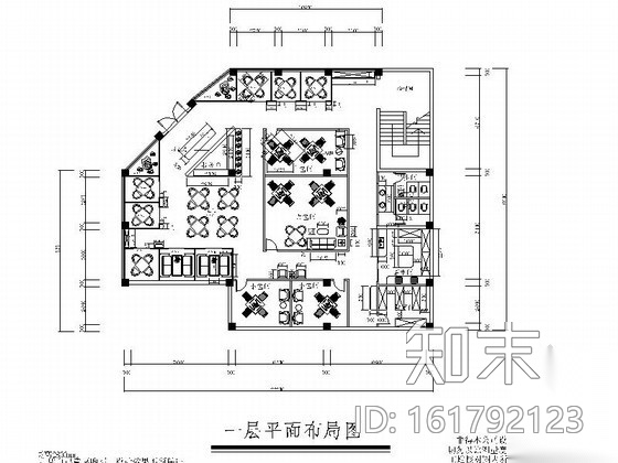 中式茶楼室内装修图施工图下载【ID:161792123】
