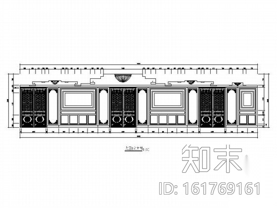 传统中式烤鸭店室内装修图cad施工图下载【ID:161769161】