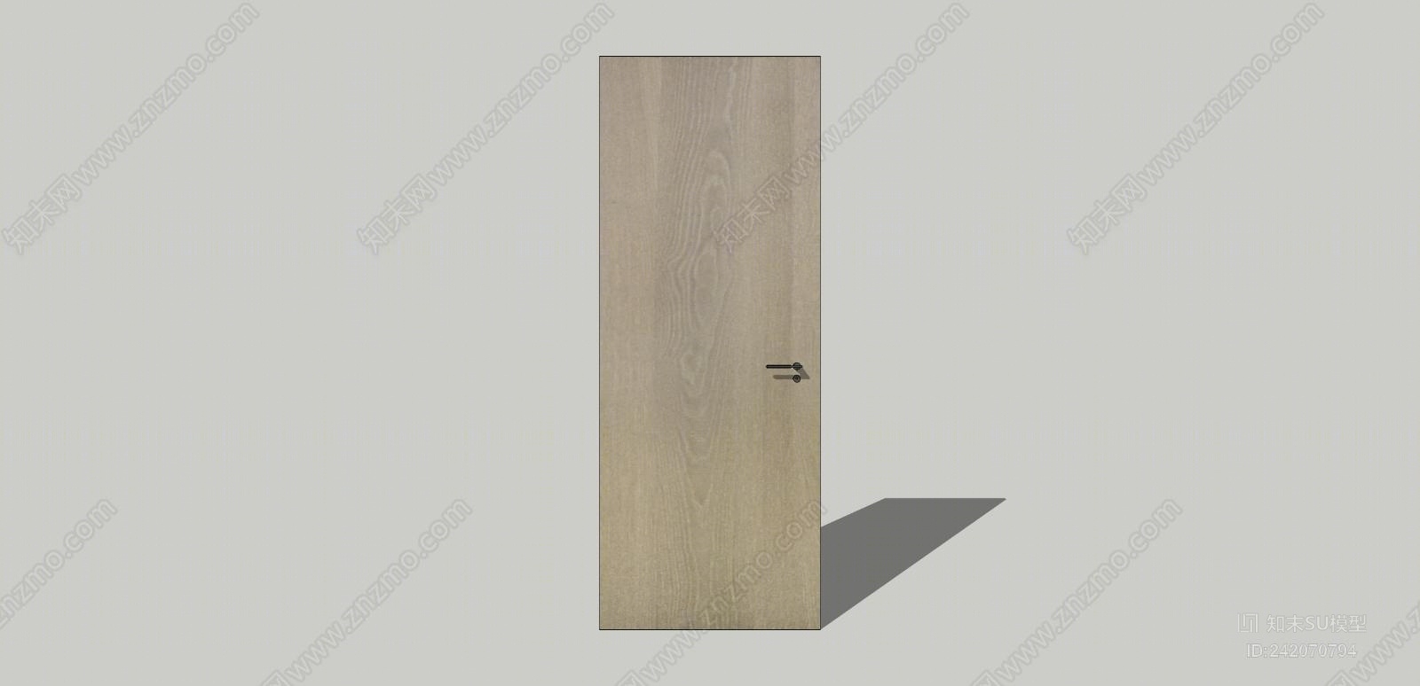 现代门把手SU模型下载【ID:242070794】