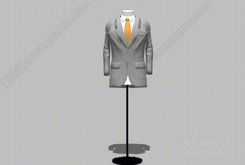 橱窗模特SU模型下载【ID:441798699】