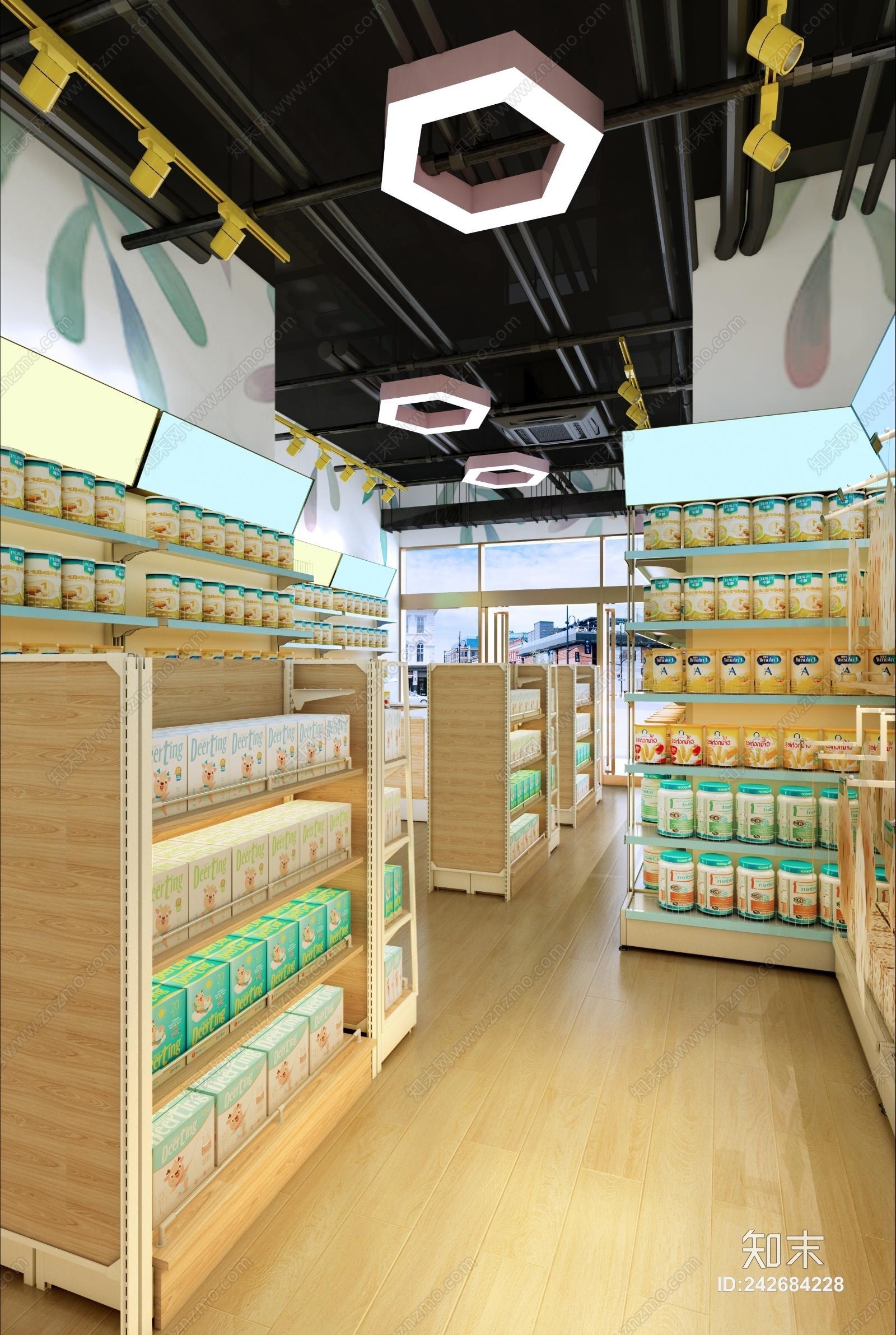 现代母婴店3D模型下载【ID:242684228】